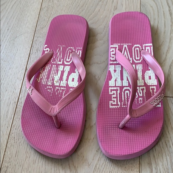 pink beach sandals